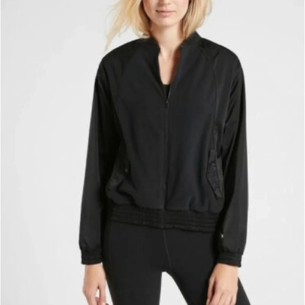 Athleta Zion Microfleece Full Zip Jacket